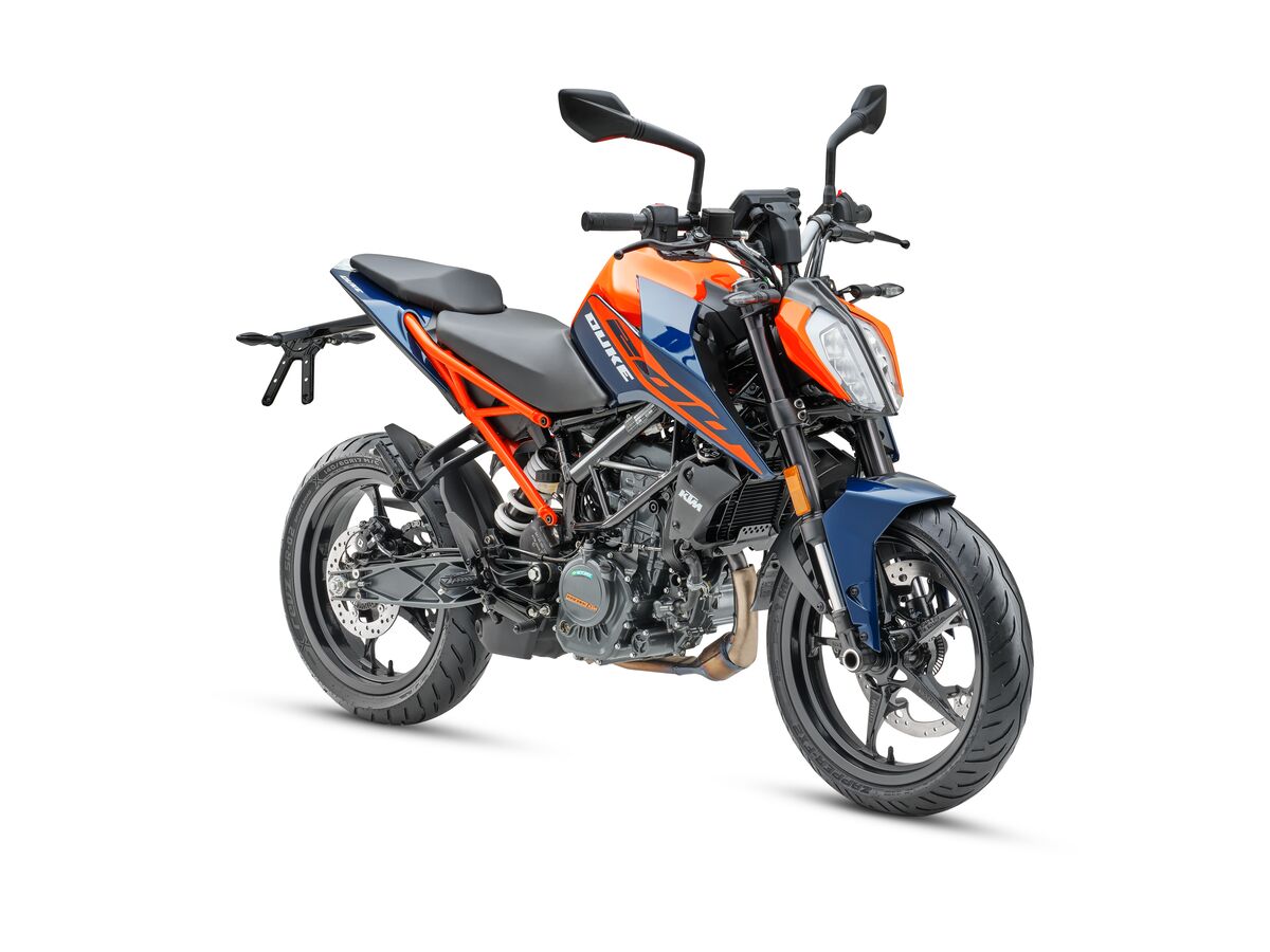 KTM DUKE 200 EVO 2026 AZUL